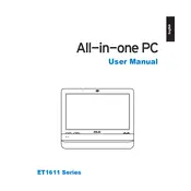 ASUS ET1611PUT Computer manual cover