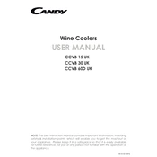 Candy CCVB 15 UK manual cover