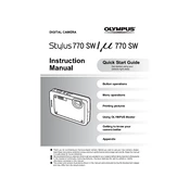 Olympus Stylus 770 SW manual cover