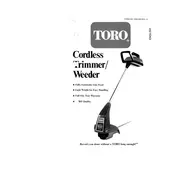 Toro CL 700 51511 Trimmer manual cover