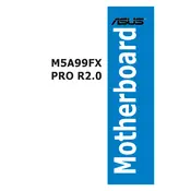 ASUS M5A99FX PRO R2.0 Motherboard manual cover