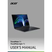 Acer TravelMate P6 TMP614-52-58LB Laptop manual cover