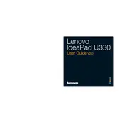 Lenovo IdeaPad U330 Laptop manual cover