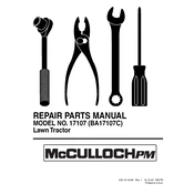 McCulloch BA17107C manual cover