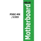 ASUS P5GC-MX-1333 Motherboard manual cover