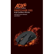 ADX Firepower M05 ADXM0519 Mouse manual cover