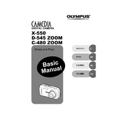 Olympus C-480 ZOOM manual cover