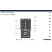 TC Electronic MOJOMOJO OVERDRIVE manual cover