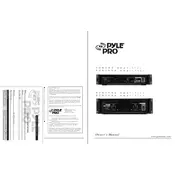 Pyle PZR6XA Amplifier manual cover