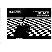 Icom IC-M2 Radio manual cover