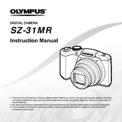 Olympus SZ-31MR manual cover