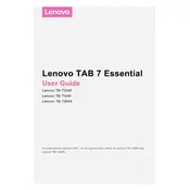 Lenovo TAB 7 TB-7304F Tablet manual cover