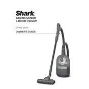 Shark CV100 Vacuum manual cover