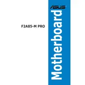 ASUS F2A85-M-CSM Motherboard manual cover