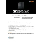 be quiet! Pure Base 600 Orange Case manual cover