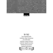 Rotel RA-1062 Amplifier manual cover