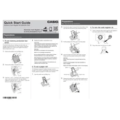 Casio SR-C500 Cash Register manual cover