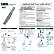 Shark Wandvac WV205 Vacuum manual cover