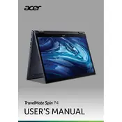 Acer TravelMate Spin P4 TMP414RN-41-R305 Laptop manual cover