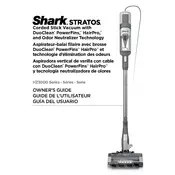 Shark Stratos HZ3000 Vacuum manual cover