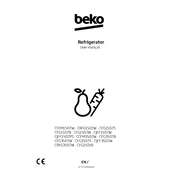 Beko CCFM1582W manual cover