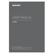 Samsung MU9000 UN75MU9000FXZA TV manual cover