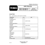 Toro Wheel Horse 266-H 72083 Tractor manual cover