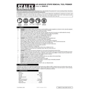 Sealey SA95.V3 Stripe Remover manual cover