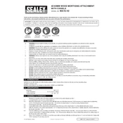 Sealey MA10.V2 Mortiser manual cover