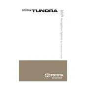 Toyota Tundra Navigation System 2009 Truck manual cover