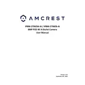 Amcrest IP8M-2796EB-AI Security Camera manual cover