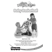 Fisher Price Mattel Baby Playzone Basketball 74069 Toy manual cover