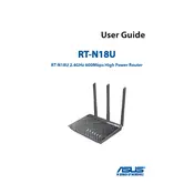 ASUS RT-N18U Router manual cover