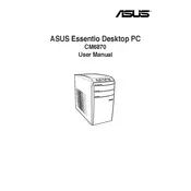 ASUS CM6870 CPU manual cover