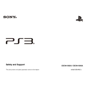 Sony PlayStation 3 PS3 CECH-4302A manual cover