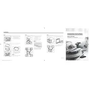 Samsung MC12J8035CT Microwave manual cover