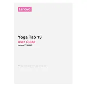 Lenovo YOGA Tab 13 YT-K606F Tablet manual cover