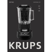 Krups KB790T11 Blender manual cover