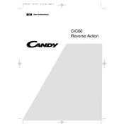 Candy AB CIC 60 manual cover