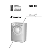 Candy GC 1461D1 1-S manual cover