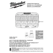 Milwaukee M12 48-59-1204 Charger manual cover