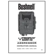 Bushnell 119774 Camera manual cover