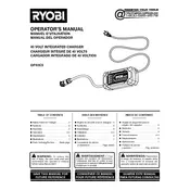 Ryobi OP40CS Charger manual cover