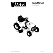 Victa 40503x88A Tractor manual cover