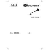 Husqvarna 122C Trimmer manual cover