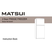 Matsui MCS50W manual cover