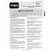 Toro 21-inch 22042 Mower manual cover