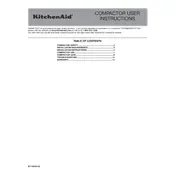 KitchenAid KTTS505EPA Compactor manual cover