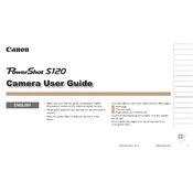 Canon PowerShot S120 manual cover