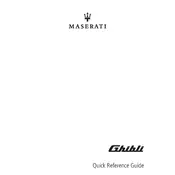 Maserati Ghibli 2018 Sedan manual cover